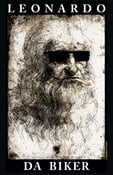 Image of Leonardo DaBiker Poster