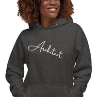 Image 1 of Architect Embroidered Unisex Hoodie Large