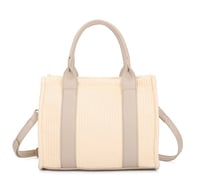 Image 4 of Small Straw Tote Bag