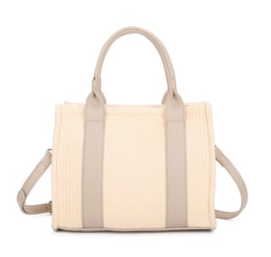 Image of Small Straw Tote Bag