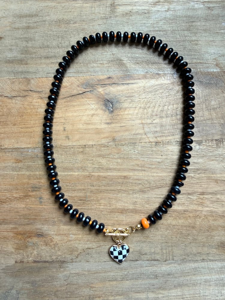 Image of Stone Beaded Necklace - Solids