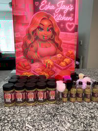 Esha’s Seasoning Bundle (1 Keychain + 1 Seasoning Bottle)  (ships to all 50 states)