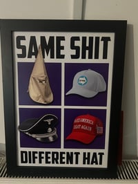 Fascist hats poster