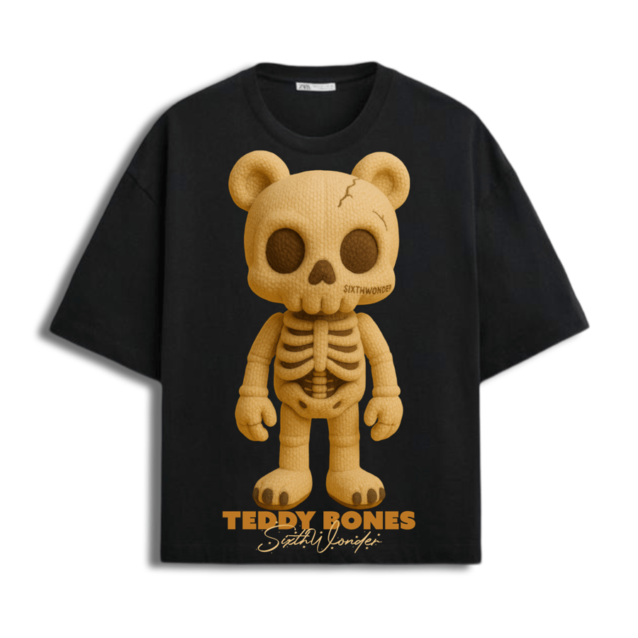 Image of 3D Teddy Bones Tshirt
