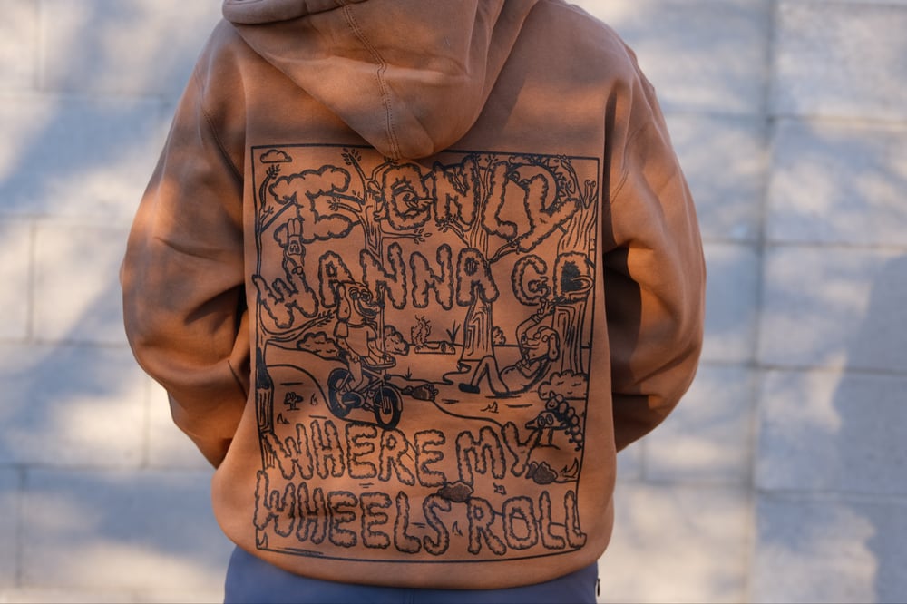 Wheels Roll Hoody