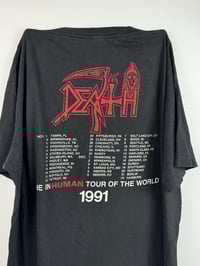 Image 3 of 🗡️ 1991-92 Death Human- Inhuman World tour shirt (2)