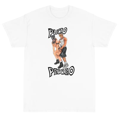 Image of Puro Perreo White Tee