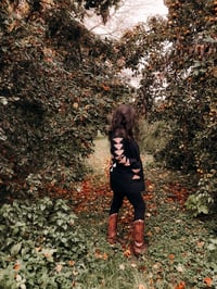 Image 2 of Black Quilt Coat