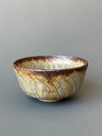 Image 2 of Matcha Chawan with Carvings, in Ash