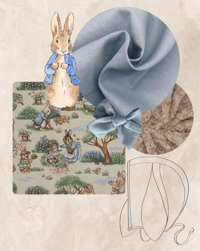 Peter Rabbit Tapestry Bunny Bonnet 