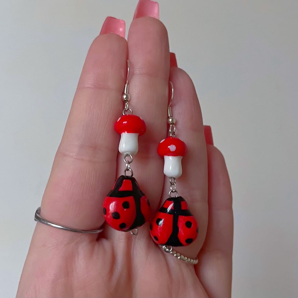 Image of spring earrings