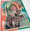 Brigid Of Faughart - Gold Foil Print