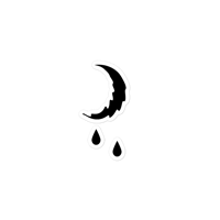 Image 2 of DBD - Moonman Sticker