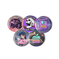 Image 2 of Tragically Browsing Twitch Pin Set