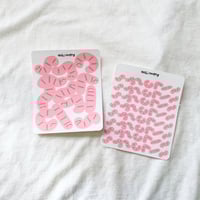 Image 1 of Worm stickers