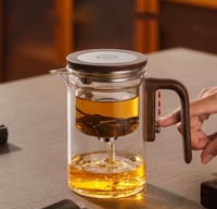 Image 3 of New Water Separation Inner Container Teapot One Click Magnetic Switch Tea Separation Filtration