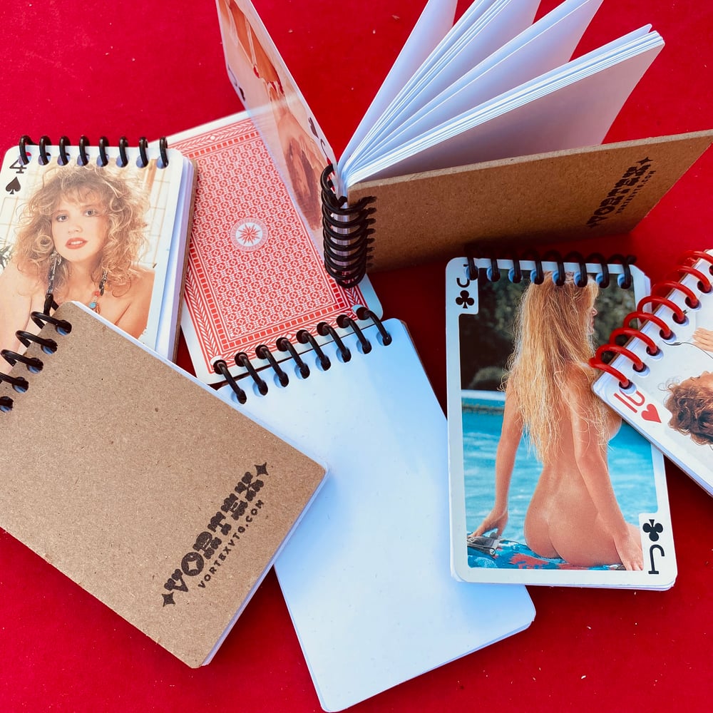 Nude Pin Up Mini Notebook - ‘80s-‘90s Edition
