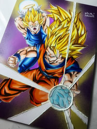 Image 3 of Vegeta & Goku SSJ3