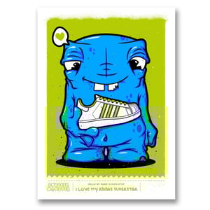 Image of MAX / S3STUDIO <BR>Sneaker Monster <BR> (Screen print)