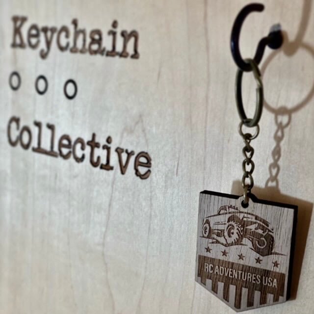 Image of Custom Real WOOD Keychain 