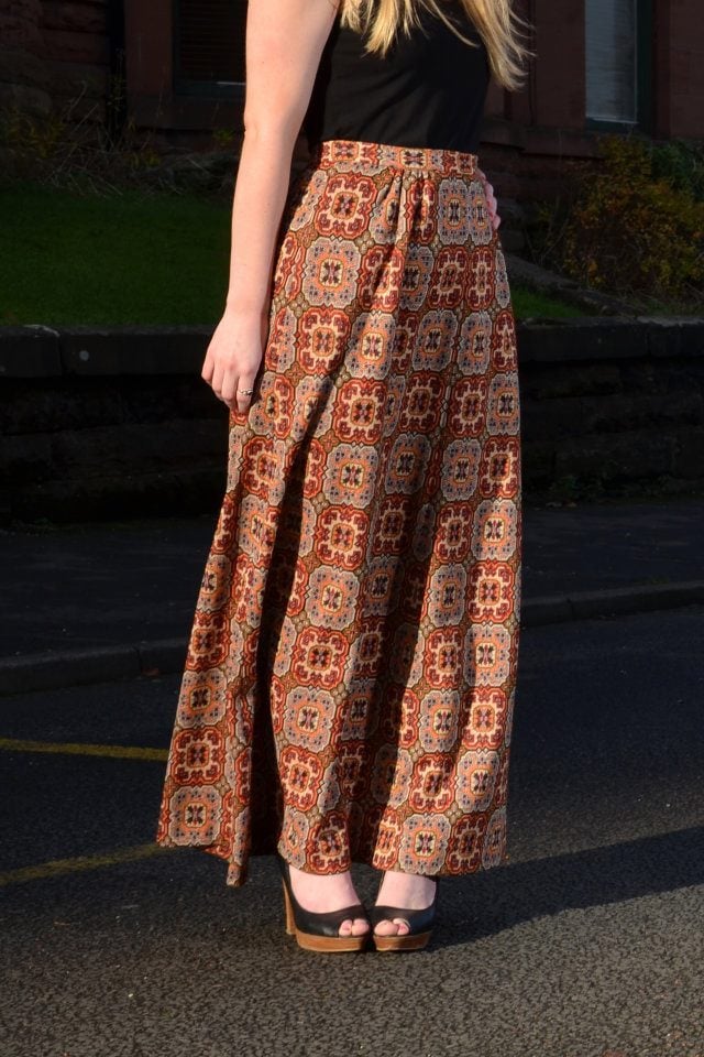 Hippy maxi clearance skirt