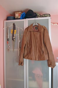 Image of Brown Pleather Jacket