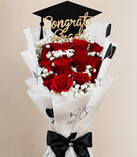 Graduate one dozen Bouququet 