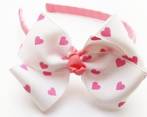 Image of Pink heart headband