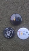 Image of TISA 1" BIN BUTTONS (ALL 3 FOR $15) FREE SHIPPING