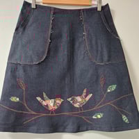 Image 1 of Kylie Jane birds on a branch skirt