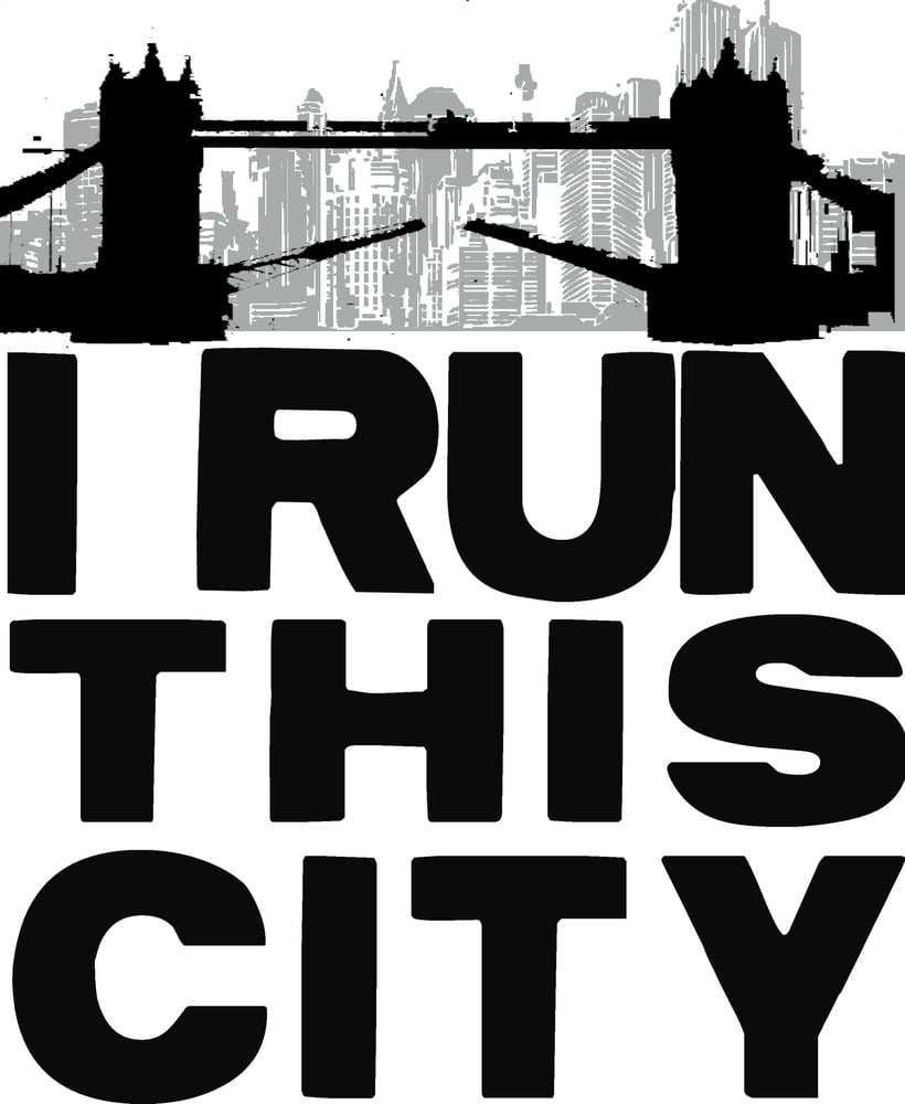 Image of I Run This City (London) - Royal Blue