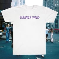Image 4 of groovy font t-shirt