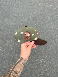 Image 5 of MULTI TONE FALL NEUTRALS ANAHEIM ANGELS CUSTOM FITTED CAP