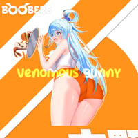 Boobers Aqua sticker