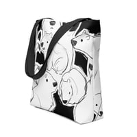 Image 1 of Capy Collage Tote Bag (Style 1)