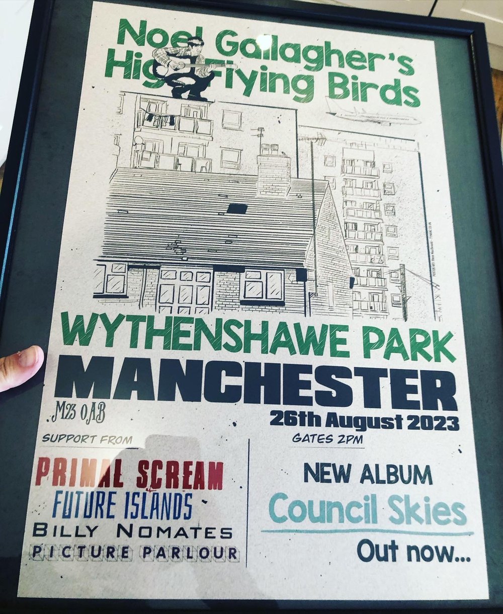 Noel Gallagher Wythenshawe Park