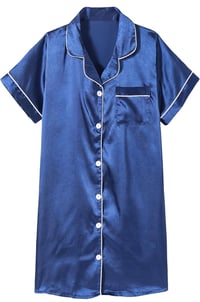 Image 3 of Personalized Teen Satin Nightgown