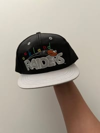 Image 1 of vintage raiders Toddler SnapBack hat