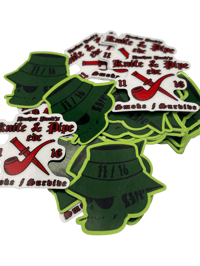 Image 1 of K&P TACTICAL STICKER SET 