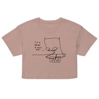 Image 5 of Women’s crop top IF I RELAX 