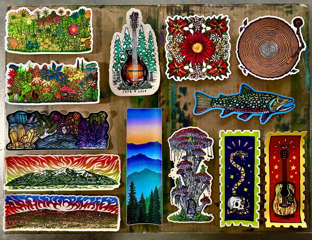 Image of XL “bumper” stickers