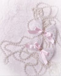 Image 1 of Ballet Pink Teddy Charm Piggies