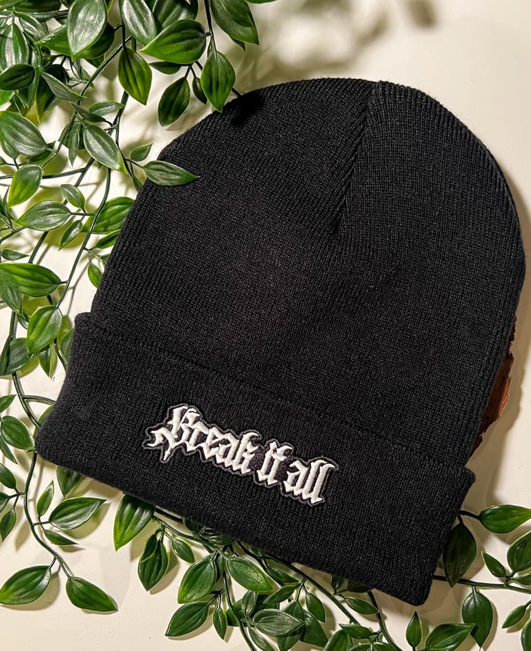 Bonnet « Break It All » Broderie Image 3