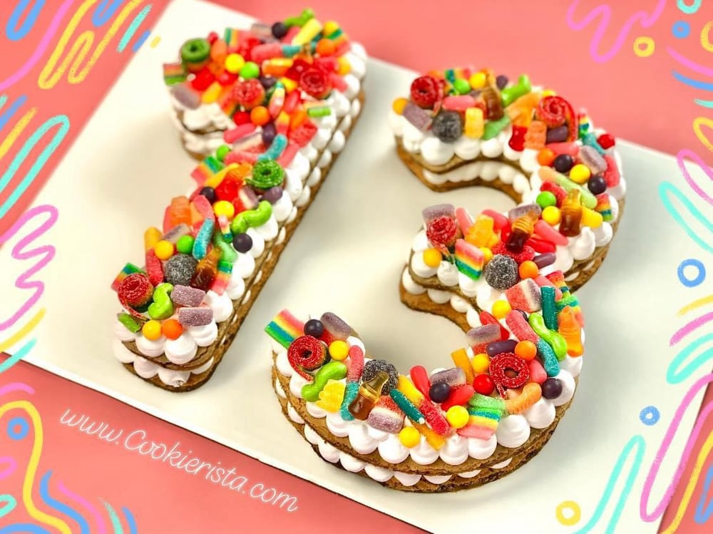 Cookie Cake: Gummy Candies 