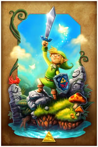 Image of The Legend of Zelda (Limited Edition Print)