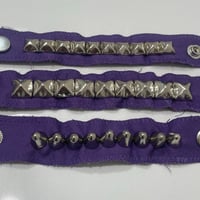 Image 2 of Purple studded bracelets 