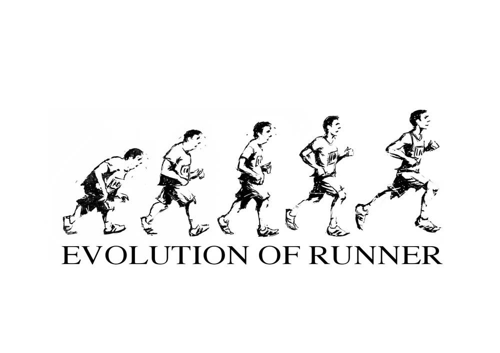 Image of Evolution of Runner - Royal Blue