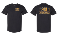 Image 1 of Gold fade logo Tshirt 