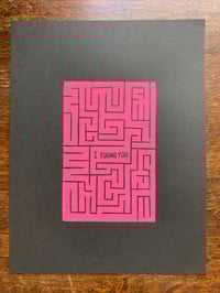 Image 1 of 'I Found You ' blockprint