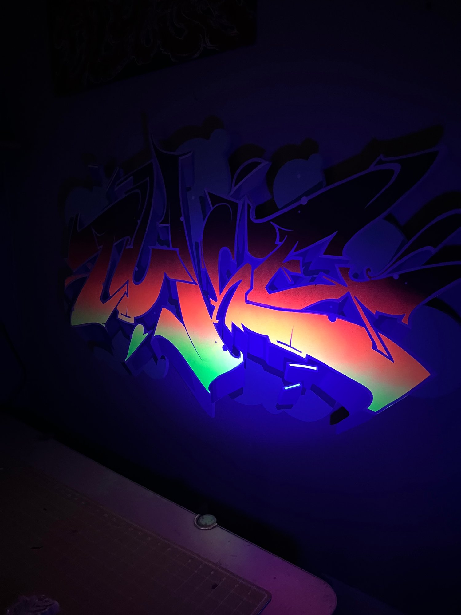 Image of Tuke wood panel cutout